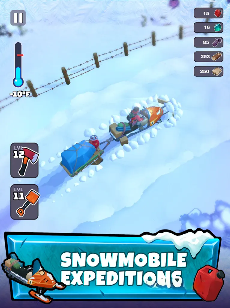 《冰霜世界》v1.0.19，末日冰雪世界生存冒险游戏