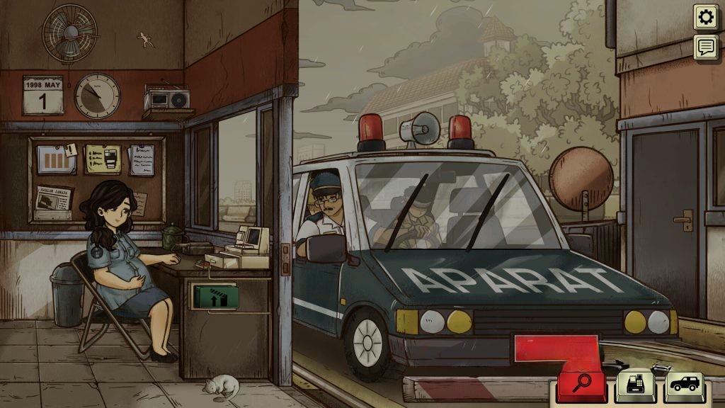 《1998收费员的故事》v1.0.8f3m，Steam特别好评的短篇叙事模拟类游戏