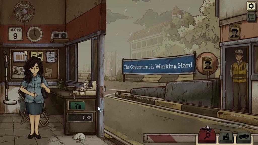 《1998收费员的故事》v1.0.8f3m，Steam特别好评的短篇叙事模拟类游戏