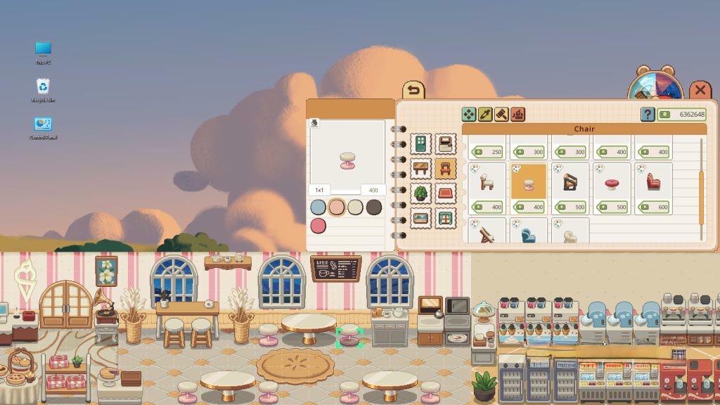 《遗忘周一咖啡馆》v1.0.1，steam好评如潮的像素风放置模拟经营游戏