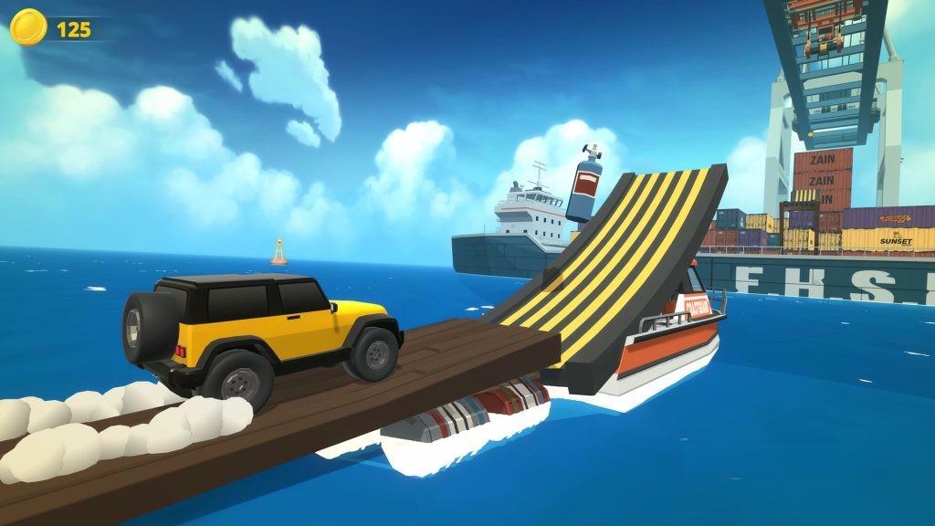 《特技天堂》v1.0.3，steam特别好评的3D极限赛车驾驶特技游戏