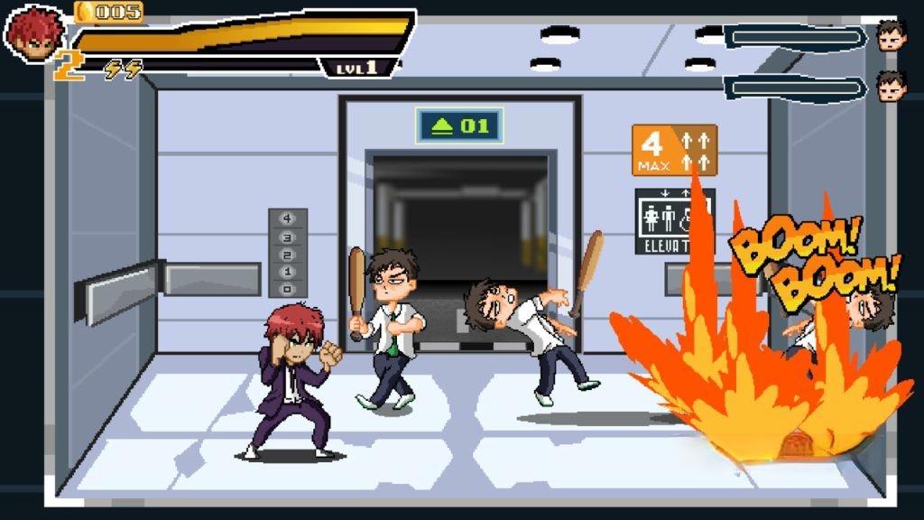 《学校英雄》，steam特别好评的2D横版校园热血动作游戏