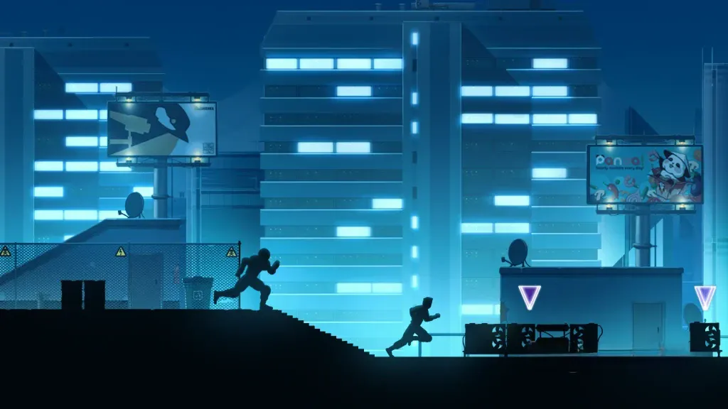 《矢量追逐》v1.5.0，steam特别好评的快节奏横版动作跑酷游戏