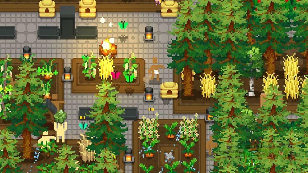 《小小梯田》v0.93.946.10593，steam特别好评的像素风放置模拟经营游戏