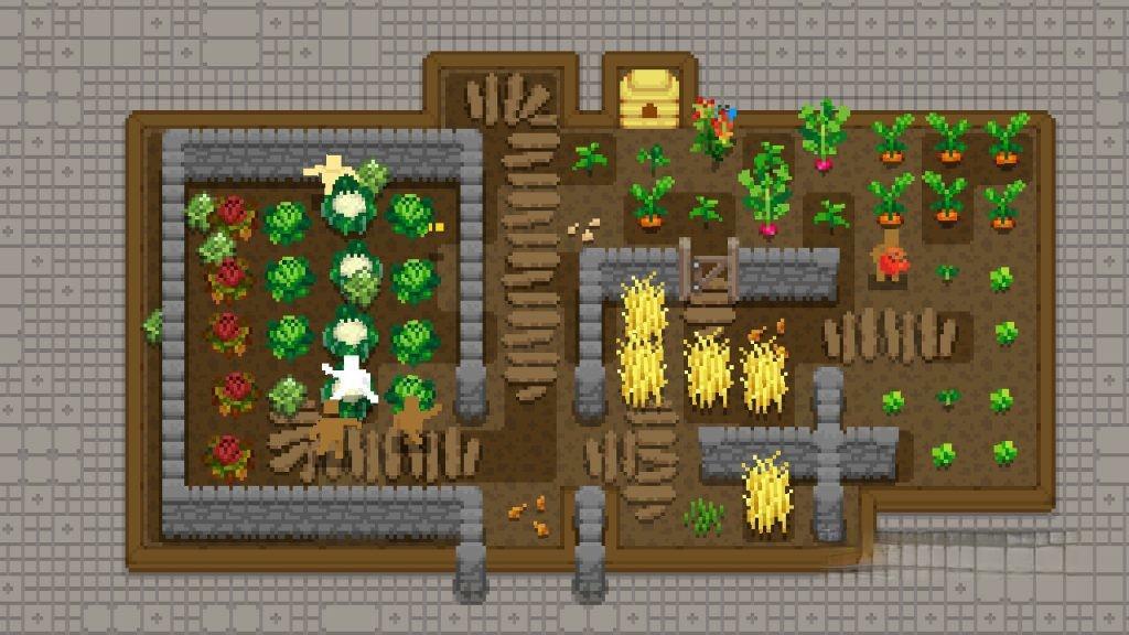 《小小梯田》v0.93.946.10593，steam特别好评的像素风放置模拟经营游戏