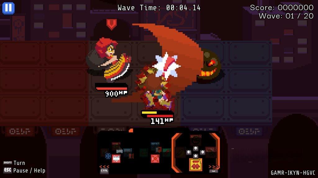 《轮回对决》v1.5，steam特别好评的像素风快节奏肉鸽策略卡牌格斗游戏