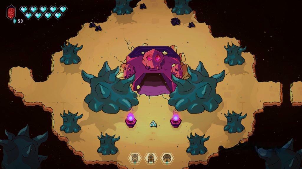 《小飞船大冒险》v1.1，steam好评如潮的类银河恶魔城俯视角双摇杆动作射击游戏