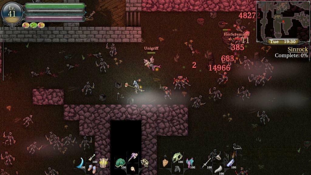 《第九黎明3》汉化版v1.71，Steam特别好评的2D像素风格开放世界角色扮演游戏