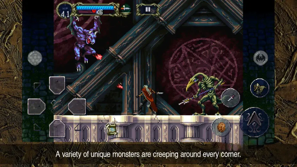 《恶魔城X：月下夜想曲》v1.0.6官方移植版，2D横版恶魔城动作游戏巅峰之作