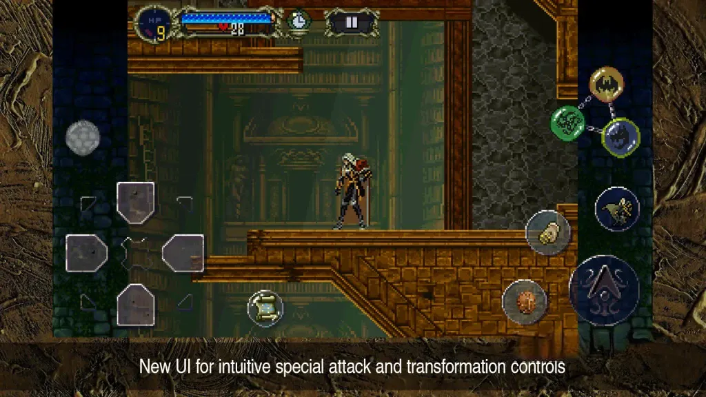 《恶魔城X：月下夜想曲》v1.0.6官方移植版，2D横版恶魔城动作游戏巅峰之作