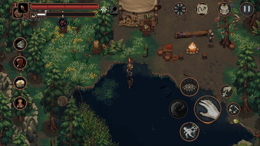 《困兽之国》v1.3.45，Steam特别好评的像素版上古卷轴，超高自由度大型开放世界动作RPG游戏