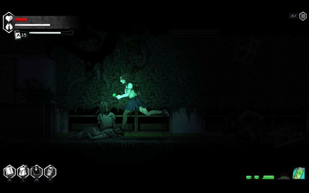 《昏迷2：恶毒姐妹》v1.0.4含DLC解锁全服饰，steam好评如潮的2D横版恐怖生存解谜游戏