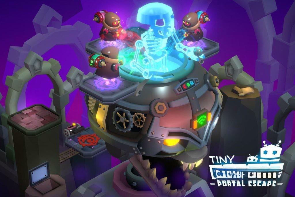 《微型机器人：门户逃脱》v1.25，科幻世界3D密室解谜游戏