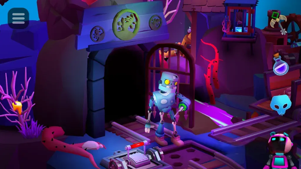 《微型机器人：门户逃脱》v1.25，科幻世界3D密室解谜游戏