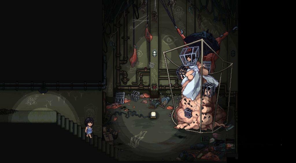 《心之蜃》v1.0.0，Steam特别好评的精致像素风心理恐怖冒险游戏