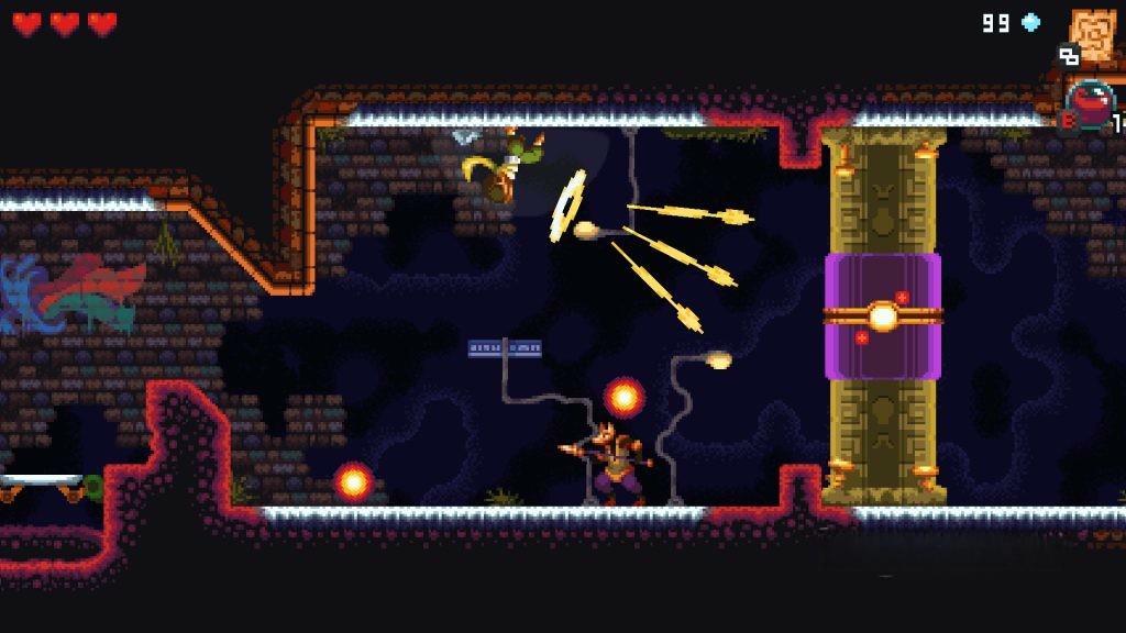 《丹达拉：恐惧试炼》v1.5.24，steam特别好评的2D银河恶魔城平台动作弹射跳跃游戏