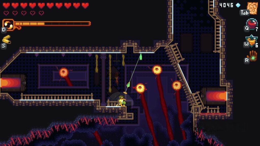 《丹达拉：恐惧试炼》v1.5.24，steam特别好评的2D银河恶魔城平台动作弹射跳跃游戏