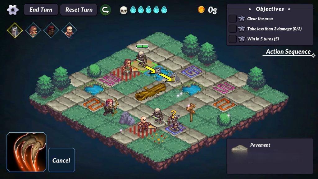 《暴君的祝福》v1.0.906，类似陷阵之志的战棋策略SLG游戏