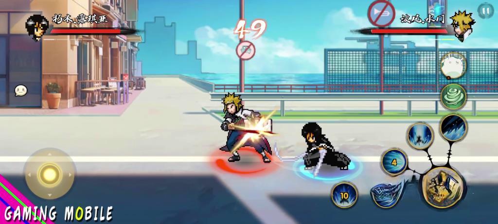 《BNO跨界对决：火影忍者自制版》，同人自制的火影死神横版动作格斗游戏