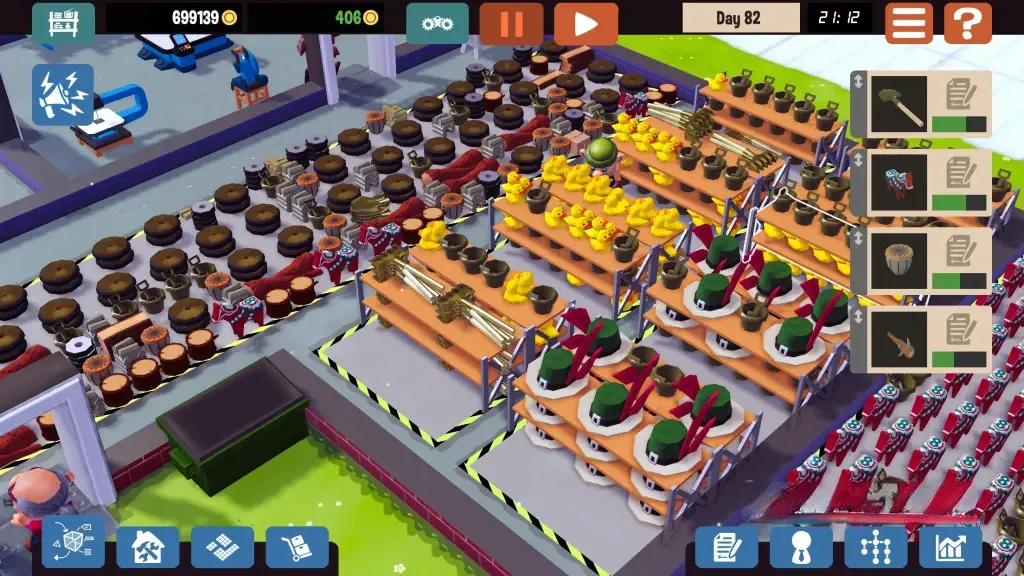 《小小大工厂》v1.0.17，steam特别好评的沙盒工厂模拟经营游戏