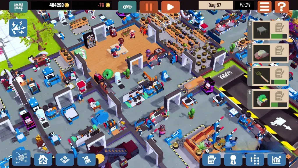 《小小大工厂》v1.0.17，steam特别好评的沙盒工厂模拟经营游戏