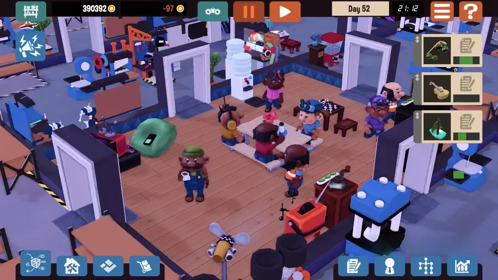 《小小大工厂》v1.0.17，steam特别好评的沙盒工厂模拟经营游戏