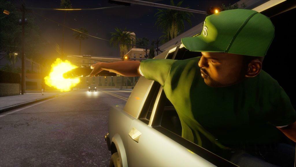 《侠盗猎车手GTA三部曲重制版》最终版合集，开放世界犯罪动作冒险游戏