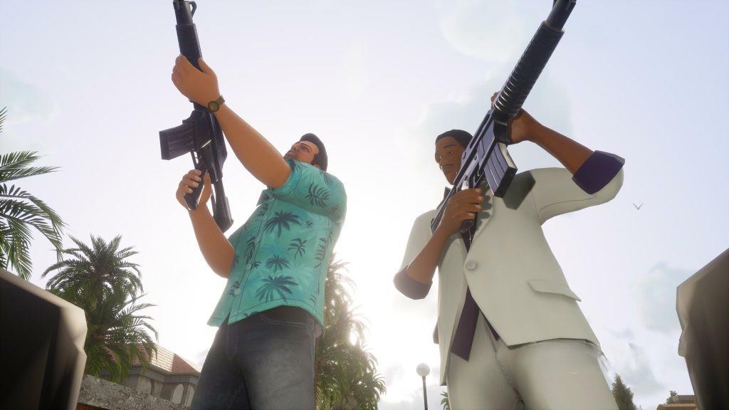 《侠盗猎车手GTA三部曲重制版》最终版合集，开放世界犯罪动作冒险游戏