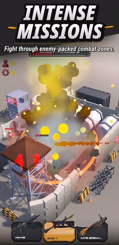 《打击降临》v1.0.8，用多种武器从空中倾泻火力的快节奏街机风格射击游戏