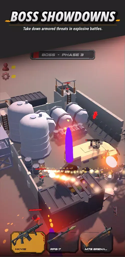 《打击降临》v1.0.8，用多种武器从空中倾泻火力的快节奏街机风格射击游戏