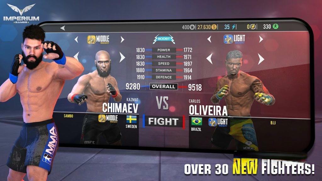 《MMA激战：PFL职业格斗联盟》v0.4.0，拳拳到肉的3D高画质综合格斗游戏