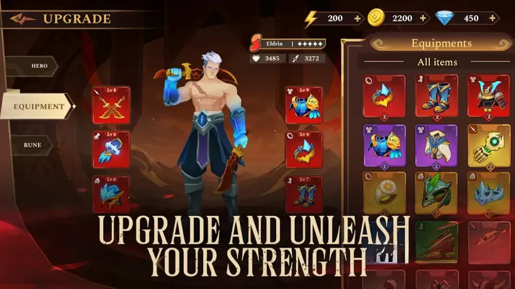《神明宿敌》v1.1.13，类似《哈迪斯》玩法的3D俯视角奇幻动作肉鸽游戏
