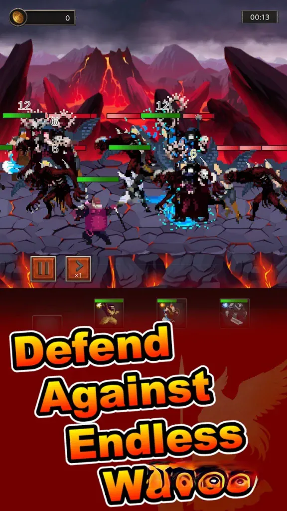 《墓地女武神》v1.0.23，融合塔防策略与放置玩法的像素风动作RPG游戏