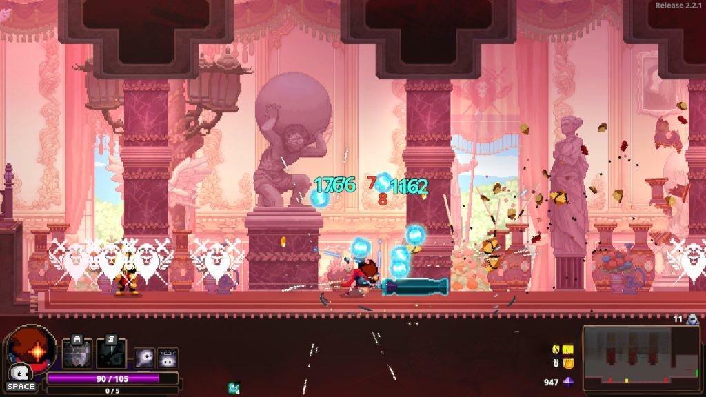 《小骨：英雄杀手》更新v1.0.13 Mod菜单版，steam特别好评的像素风快节奏肉鸽动作游戏