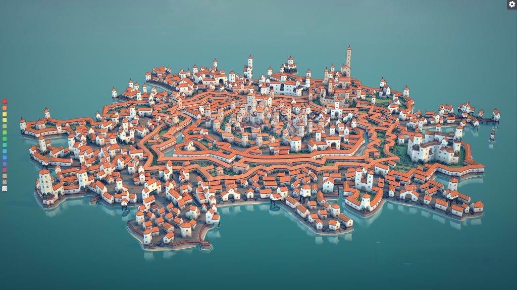 《城镇叠叠乐》v1.20b70，steam好评如潮的创造力美学城市模拟建造游戏