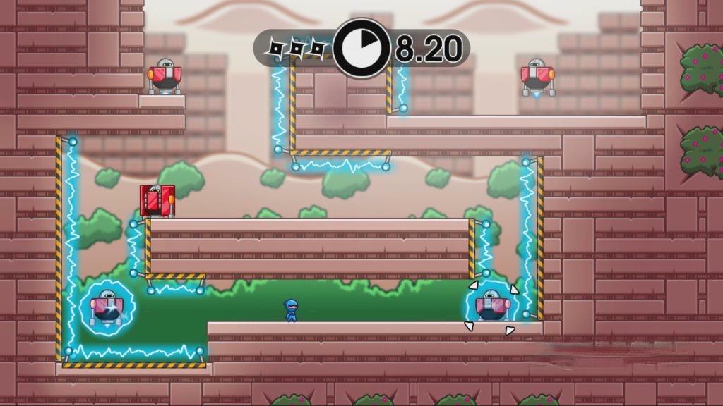《10秒忍者X》v1.0.39，steam特别好评的快节奏横版动作游戏