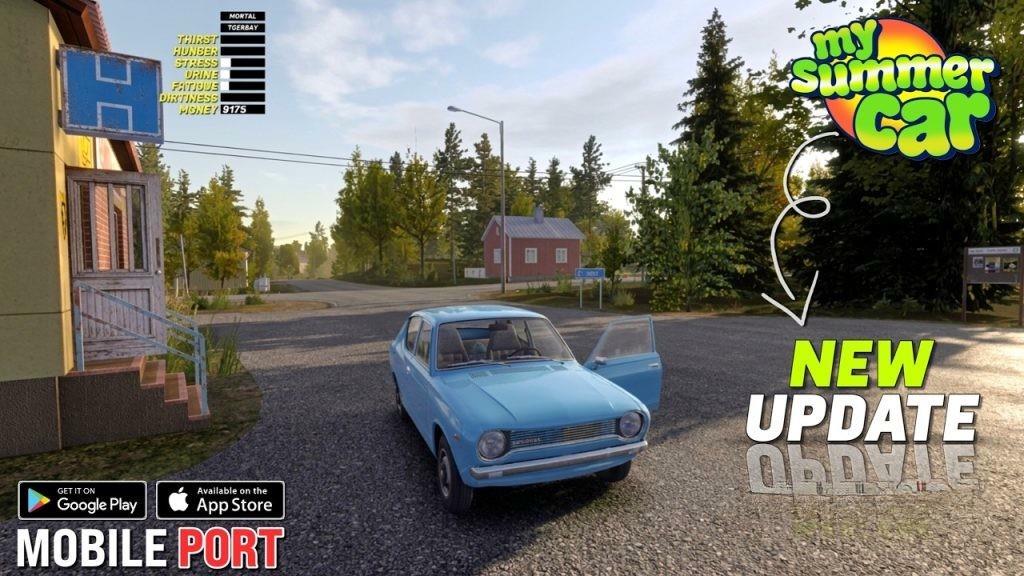 《我的夏季汽车》v1.6，steam特别好评的以1995年芬兰乡村背景硬核造车生存模拟游戏