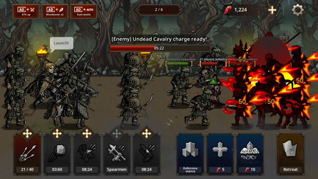 《国王之血：防御》v1.3.8，中世纪暗黑画风的策略塔防游戏