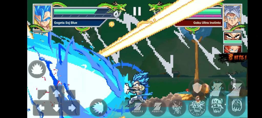 《龙珠斗士Z像素版》v2.3.4，像素风同人格斗游戏