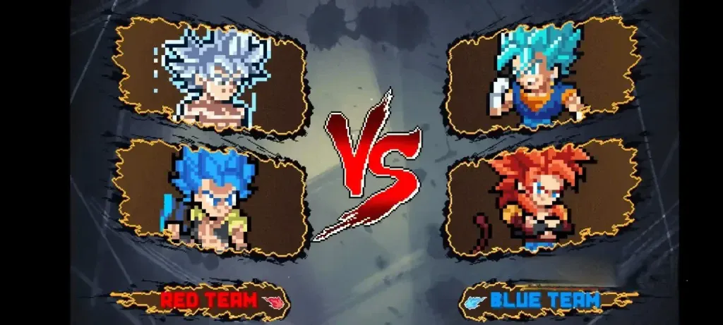 《龙珠斗士Z像素版》v2.3.4，像素风同人格斗游戏