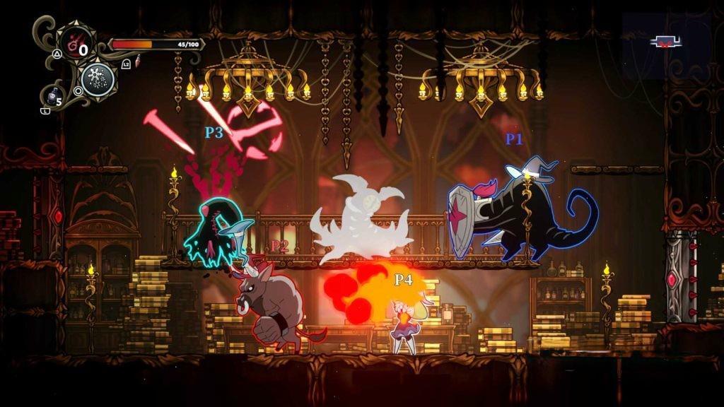 《不寐之境：女巫与魔咒》v1.4.0，类似《空洞骑士》的高画质2D横版类银河恶魔城肉鸽动作游戏