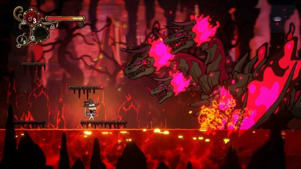 《不寐之境：女巫与魔咒》v1.4.0，类似《空洞骑士》的高画质2D横版类银河恶魔城肉鸽动作游戏