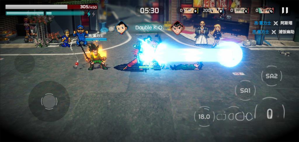 《超战记》v1.08，高品质2.5D横版像素风动漫大乱斗同人格斗游戏