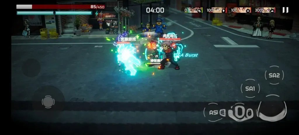《超战记》v1.08，高品质2.5D横版像素风动漫大乱斗同人格斗游戏