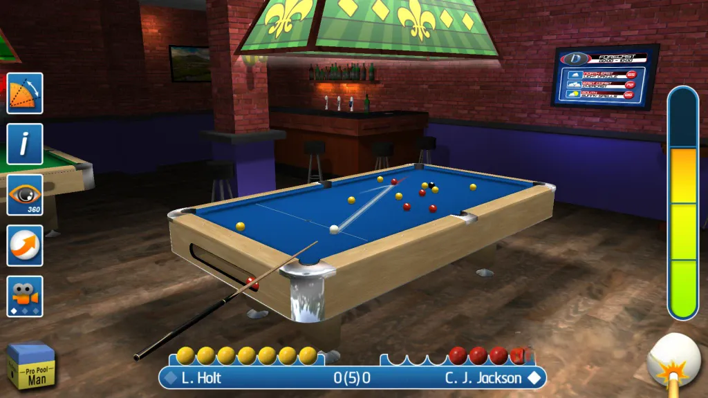 《3D拟真台球Pro pool 2024》v1.57，高画质3D台球模拟手游
