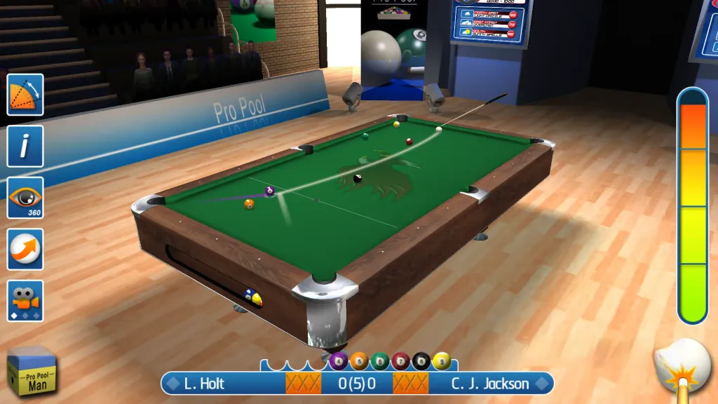 《3D拟真台球Pro pool 2024》v1.57，高画质3D台球模拟手游