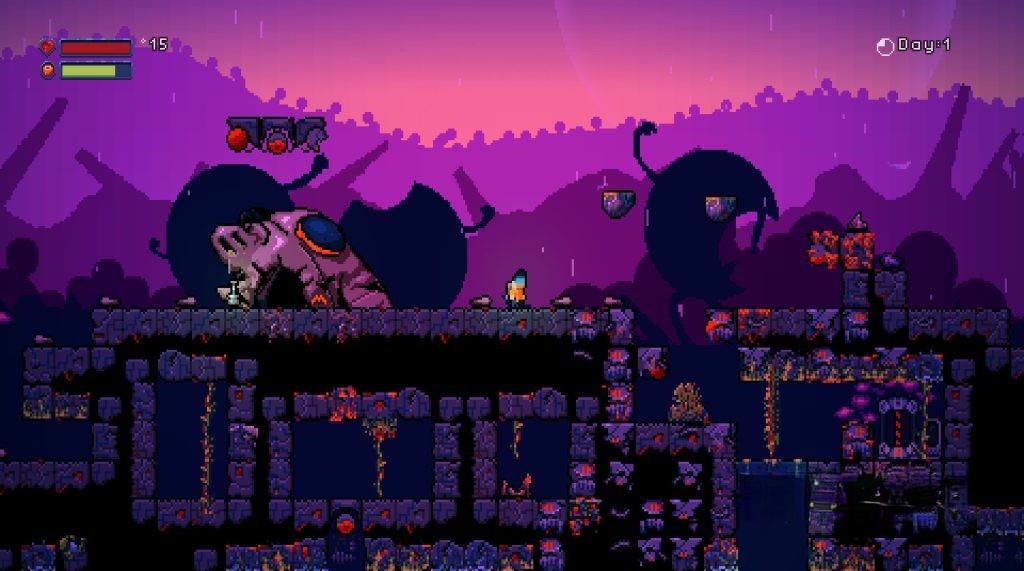 《残留：橙色像素》v1.2.2，像素风格科幻生存动作冒险游戏