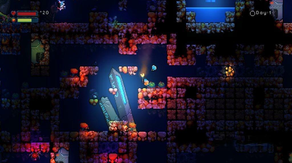 《残留：橙色像素》v1.2.2，像素风格科幻生存动作冒险游戏