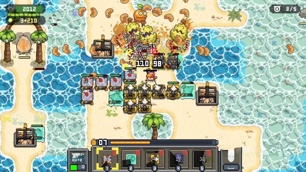 《鸡械绿洲》解锁全DLC v1.0.13，steam特别好评的俯视角动作射击与塔防肉鸽游戏