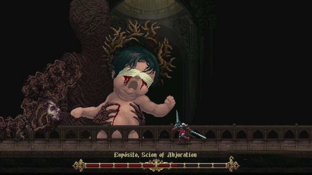 《神之亵渎（渎神）》v1.9.0，steam特别好评的类银河恶魔城哥特风2D像素横版动作冒险游戏